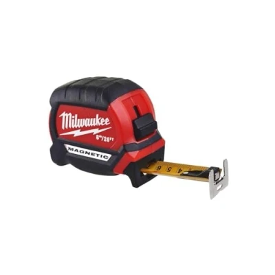 Image of Milwaukee 4932464603 Magnetic Tape Measure 8m/26ft