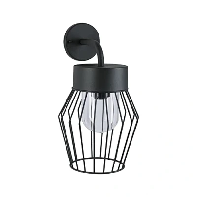 Image of Paulmann Lanka outdoor wall light in cage design