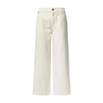 Image of Pepe Jeans HIGH RISE WIDE CROP Tania Relaxed fit jeans, Women&#039;s, Size: 33, Mousse white