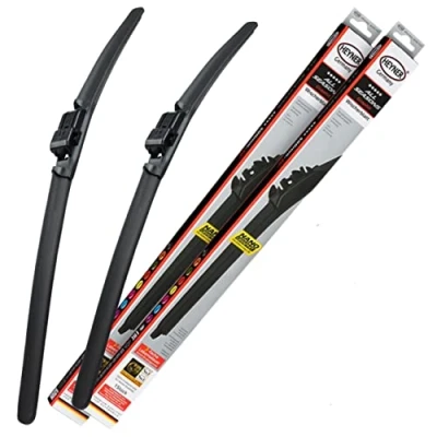Image of Fits Porsche Cayenne 2007 2014 All Season Wiper Blades With Extra Refill Rubber 26&quot; HAS2626SL