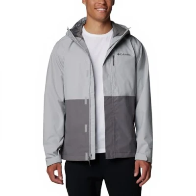 Image of Columbia HIKEBOUND II Jacket Waterproof jacket, Men&#039;s, Size: Medium, Grey/city grey