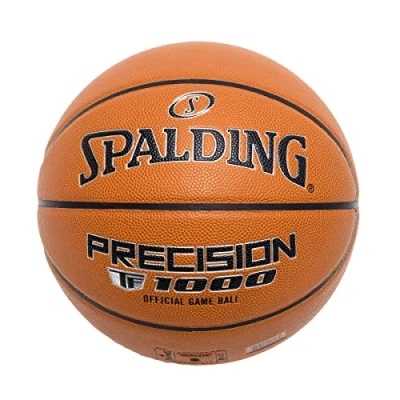 Image of Spalding Precision Series Basketball ball Size 7 Advanced Eco grip Certified Material ZK Composite Indoor Anti slip Excellent