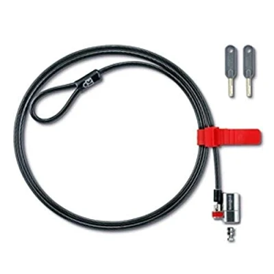 Image of Dell Security Cable For Latitude D630 Optiplex 50Xx 5250 90Xx Vostro 200 260 Xps 12 9250 13 93Xx One 27Xx
