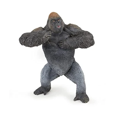 Image of Papo WILD ANIMAL KINGDOM Figurine, 50243 Mountain Gorilla, Multicolour