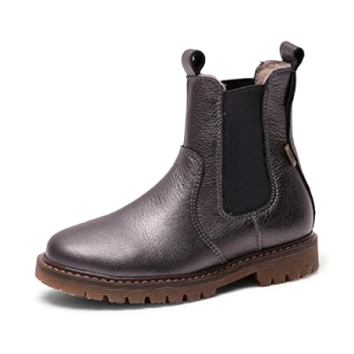 Image of Bisgaard Neel Tex Fashion Boot, Metallic Steel, 3 UK