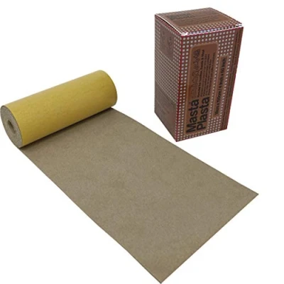 Image of MastaPlasta Instant Original Suede Repair Tape Roll Beige 150 x 10 cm (60in 4in). Upholstery Quality. Fix Sofas, Car Interiors, Jackets, Bags &amp; More. Perfect for Most Velvets Too!