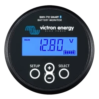 Image of Victron Energy BMV 712 Smart Battery Monitor with Shunt 6.5 70 VDC Display and Bluetooth Black