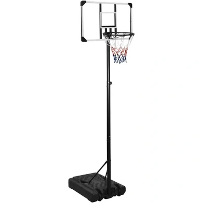 Image of vidaXL Basketball Stand Transparent 235 305 cm Polycarbonate