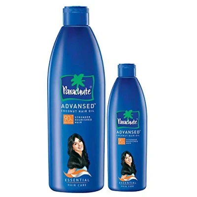 Image of Parachute Advansed Coconut Hair Oil, 300ml (Free 75ml) (Ship from India)