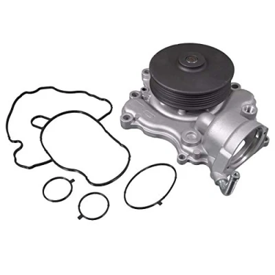 Image of K68147597AA, K68147597AASK1, K68157161AA, K68157161AASK1, K68157161AB Water pump BLUE PRINT ADA109133 Cast Aluminium with gaskets Metal