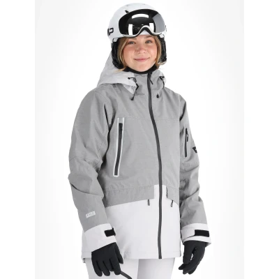 Image of Icepeak Cavour Snowboard jacket, Women&#039;s, Size: 16, Light grey