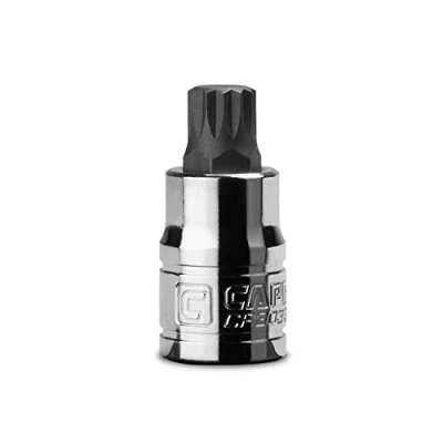 Image of Capri Tools 10 mm M10 Stubby XZN Triple Square Bit Socket, 3/8 Inch Drive, 10mm (M10) (CP30356)