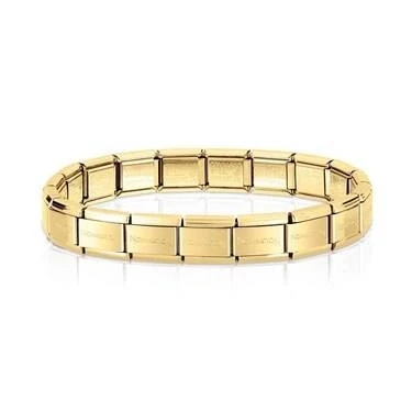 Image of Nomination Classic Gold Plated Starter Bracelet 14 Links / 12cm