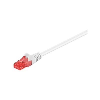 Image of Goobay 68634 CAT 6 Patchcable, U/UTP, White, 10m Cable Length