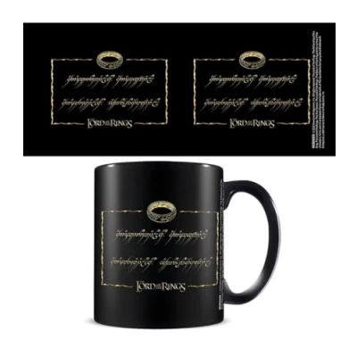Image of Pyramid International The Lord of Rings (One Ring) Black Mug 10Oz / 315Ml Ceramic One Size