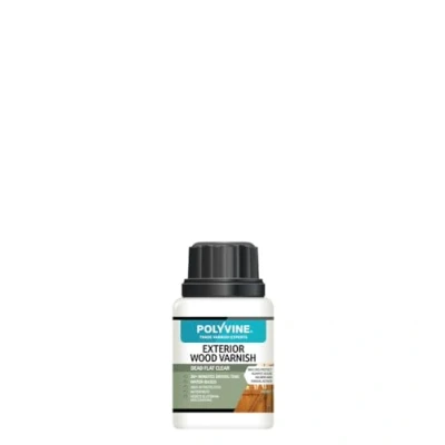 Image of Polyvine Exterior Wood Varnish Dead Flat 100ml