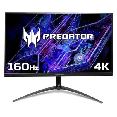 Image of Acer XB Predator XB323QKV3 Gaming Monitor, 160Hz, UHD (3840x2160), 0.5ms Response Time, 16:9, AMD FreeSync Premium, Display HDR400