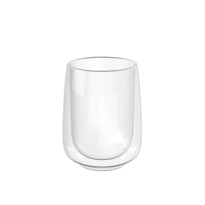 Image of Villeroy &amp; Boch Artesano Hot&amp;Cold Beverages Latte Macchiato Mug, Set of 2 Glasses, Double Walled Glasses for Cold and hot Beverage, 360 ml, Borosilicate Glass, Dishwasher Safe, Microwave Safe