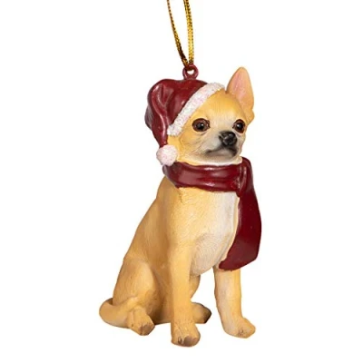 Image of Christmas Ornaments Xmas Chihuahua Holiday Dog Decorations