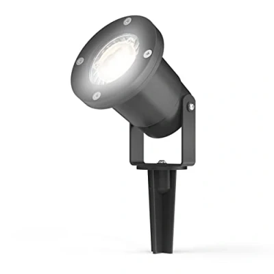 Image of 4lite Outdoor Spike Light (Graphite) IP65 Rated Garden Single Spot 4L2/2000 4Yr Guarantee