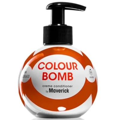 Image of Colour Bomb, Light Copper 250ml, Depositing and Creme Conditioning Hair Mask/Conditioner, Temporary Refresh Treatment,Semi Permanent Dye, No Mix, Vegan Friendly Ammonia/Peroxide