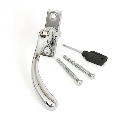 Image of From The Anvil Polished Chrome Slim Peardrop Espag RH