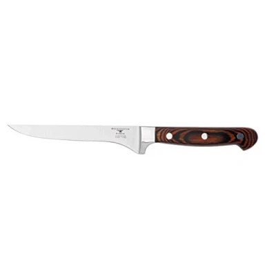 Image of Rockingham Forge Essentials 8000 Series 6 Boning Knife with Classic Riveted Pakkawood Handles and Full Tang Construction, Stainless Steel Blades