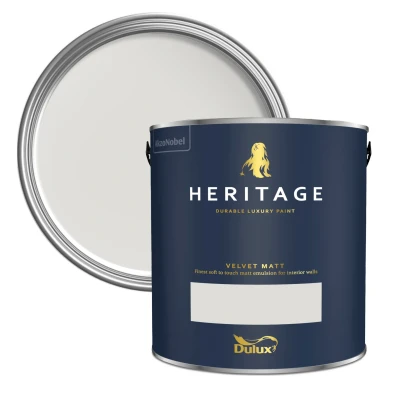 Image of Dulux Heritage Velvet Matt Paint, Romney Wool 2.5L