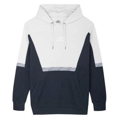 Image of Umbro Mens Style Club Hoodie Cloud/Blue L