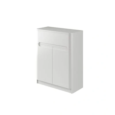 Image of Iflo Galene Semi Recessed Unit 650 X 305mm Matt Dove Grey