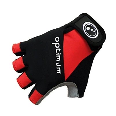 Image of Optimum Hawkley MTB Gloves Easy Sweat Wipe off Thumb Terry, Breathable and Wicking Protective Palm Padding Perfect for Cycling, Climbing, Mountain Biking, Other Outdoor Pursuits