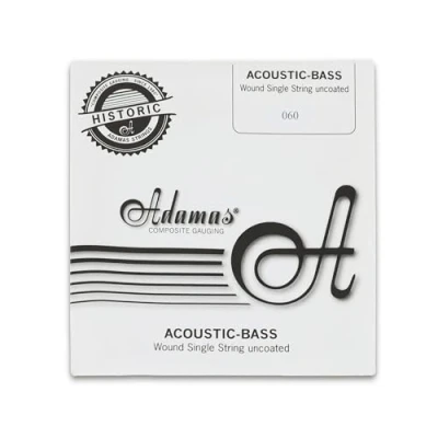 Image of Adamas Single Strings for Acoustic Guitar Phosphor Bronze solid brass ball end .060w/1, 52mm