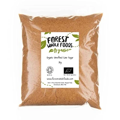 Image of Forest Whole Foods Organic Unrefined Cane Sugar (1kg)
