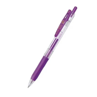 Image of ZEBRA 0.7 mm Sarasa Clip Gel Ink Pen Violet