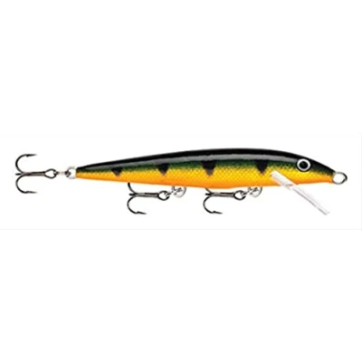 Image of Rapala Original Floater Lure with Three No. 6 Hooks, 1.2 1.8 m Swimming Depth, 11 cm Size, Legendary Perch
