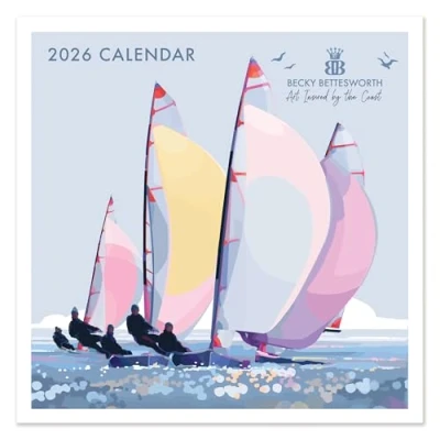 Image of Becky Bettesworth, Seaside Poster Art Calendar 2026