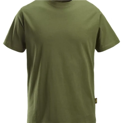 Image of Snickers Classic T Shirt Khaki Green S