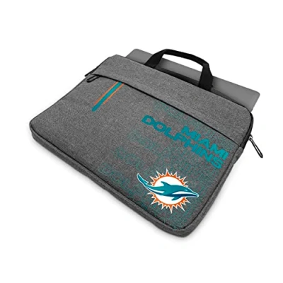 Image of SOAR Unisex&#039;s NFL Laptop Case, Miami Dolphins