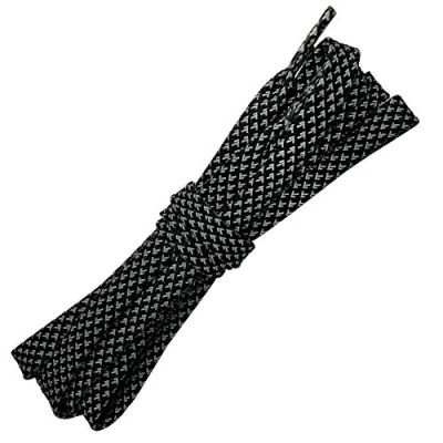 Image of Flyingfish Flat Reflective Shoelaces Shoe Laces for Trainers Sports Shoes Boots 120 cm