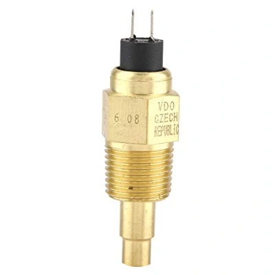 Image of 1/2NPT Water Temperature Sensor, VDO Sensor For Oil Gauge Measuring Range38℃ 120℃