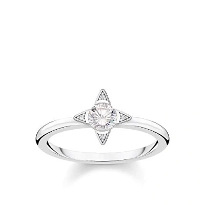 Image of THOMAS SABO Women Silver Ring TR2268 051 14 52