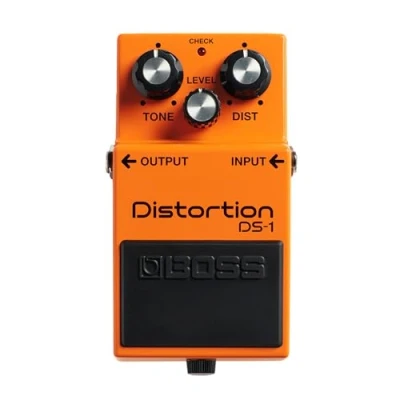 Image of BOSS DS 1 Distortion Pedal, Classic Tones for All Types of Music, The benchmark in Guitar distortion,Orange