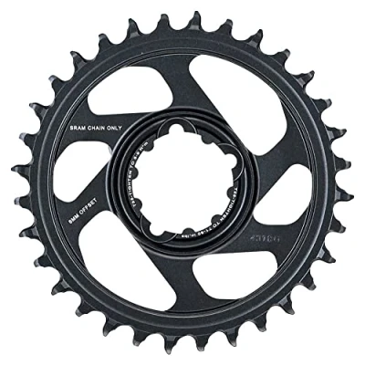Image of Sram Chain Ring X Sync 2 Sl Direct Mount 6mm Offset Eagle: Lunar Grey 34T