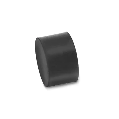 Image of Ganter Standard Elements, GN 352 Bump Stop with Internal Thread, Natural Rubber, Black, 20 M6 E 55