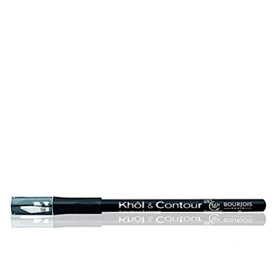 Image of Bourjois Khol and Contour Eye Pencil with Built In Sharpener, Ultra Black
