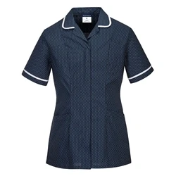 Image of Stretch Classic Tunic (Navy) Large