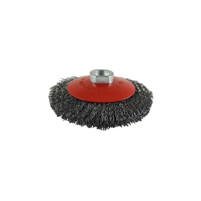 Image of 3x TIMCO Angle Grinder Bevel Brush Crimped Steel Wire 115TBC