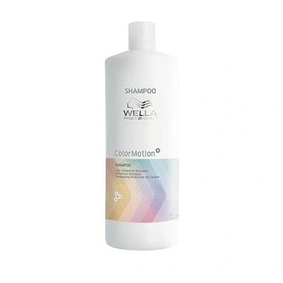 Image of Wella Professionals ColorMotion+, Colour Protection for Coloured Hair, Vibrant Shine and Stronger Professional Hair Care, Shampoo 1L