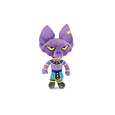 Image of Play by Dragon Ball Super Protagonists Plushies, Goku, Piccolo, Vegeta, Beerus, Majin Buu Soft Quality (23 27cm, Beerus)