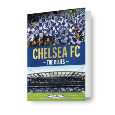 Image of Chelsea Fc Football Birthday Card 3D Effect Lenticular A Fantastic For All Occasions